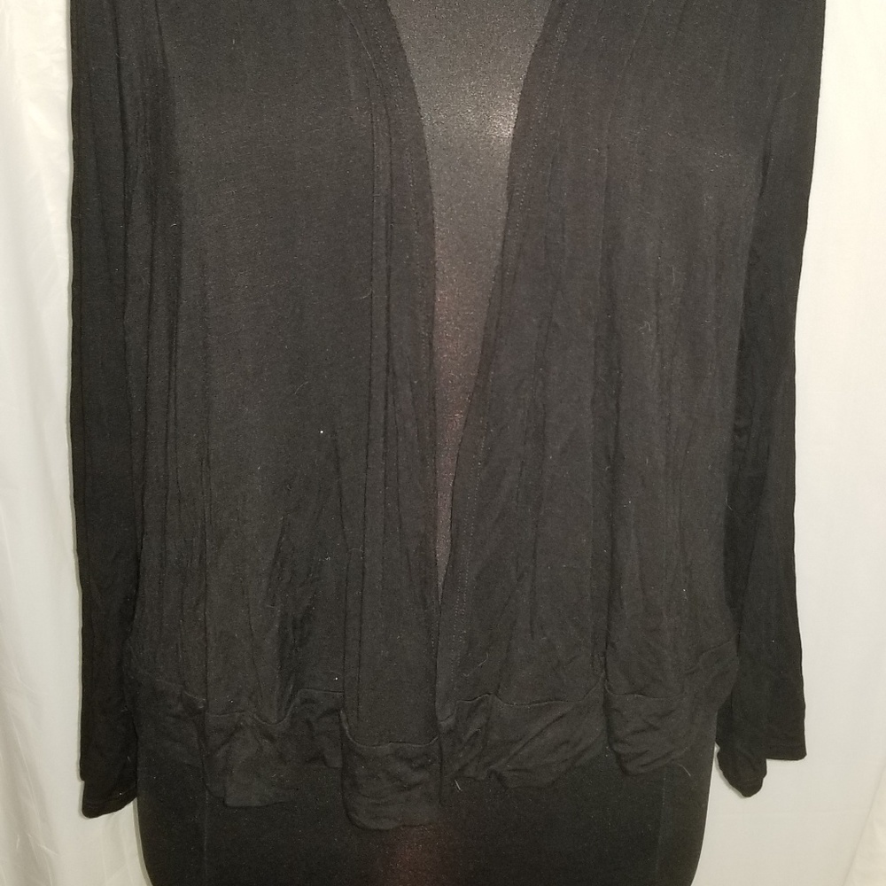 SWAK 2x Black soft cardigan jacket - Picture 3 of 8